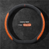 Luxury Suede Leather Steering Wheel Cover
