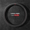 Luxury Suede Leather Steering Wheel Cover