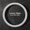 Luxury Suede Leather Steering Wheel Cover