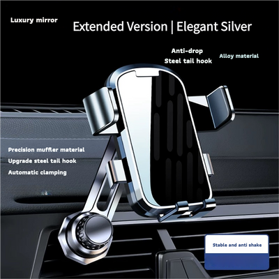 2025 Flagship Mirror-Reflective Car Phone Holder