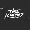 CarNest Premium Car Decal Sticker – [Time is Money]