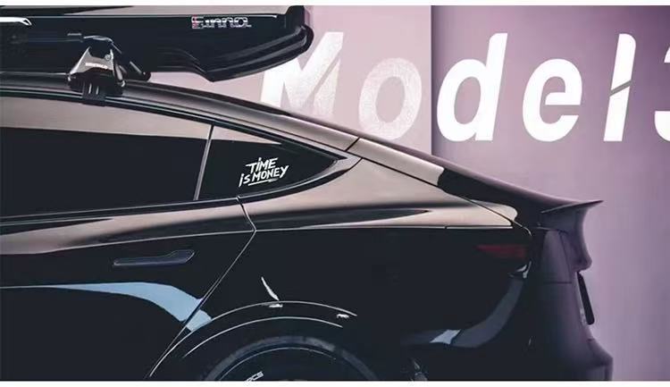CarNest Premium Car Decal Sticker – [Time is Money]