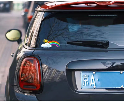 CarNest Premium Car Decal Sticker – [RainBow]
