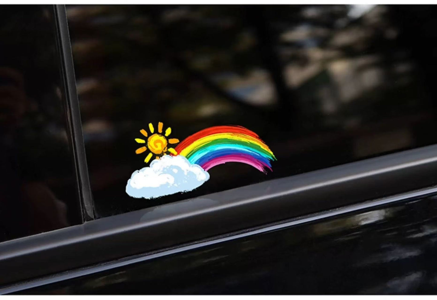 CarNest Premium Car Decal Sticker – [RainBow]