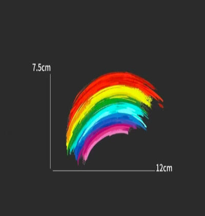 CarNest Premium Car Decal Sticker – [RainBow]