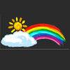 CarNest Premium Car Decal Sticker – [RainBow]