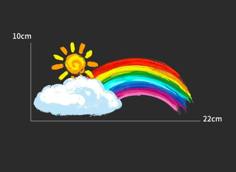 CarNest Premium Car Decal Sticker – [RainBow]