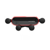 Red car phone holder with text 'Hi I'm Little One' on a white background